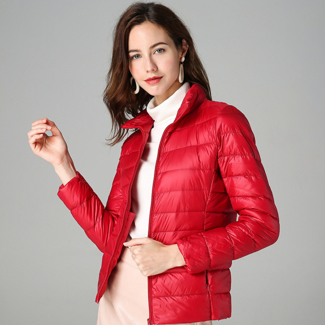 Lucia | Ultra-Light Packable Down Puffer Jacket