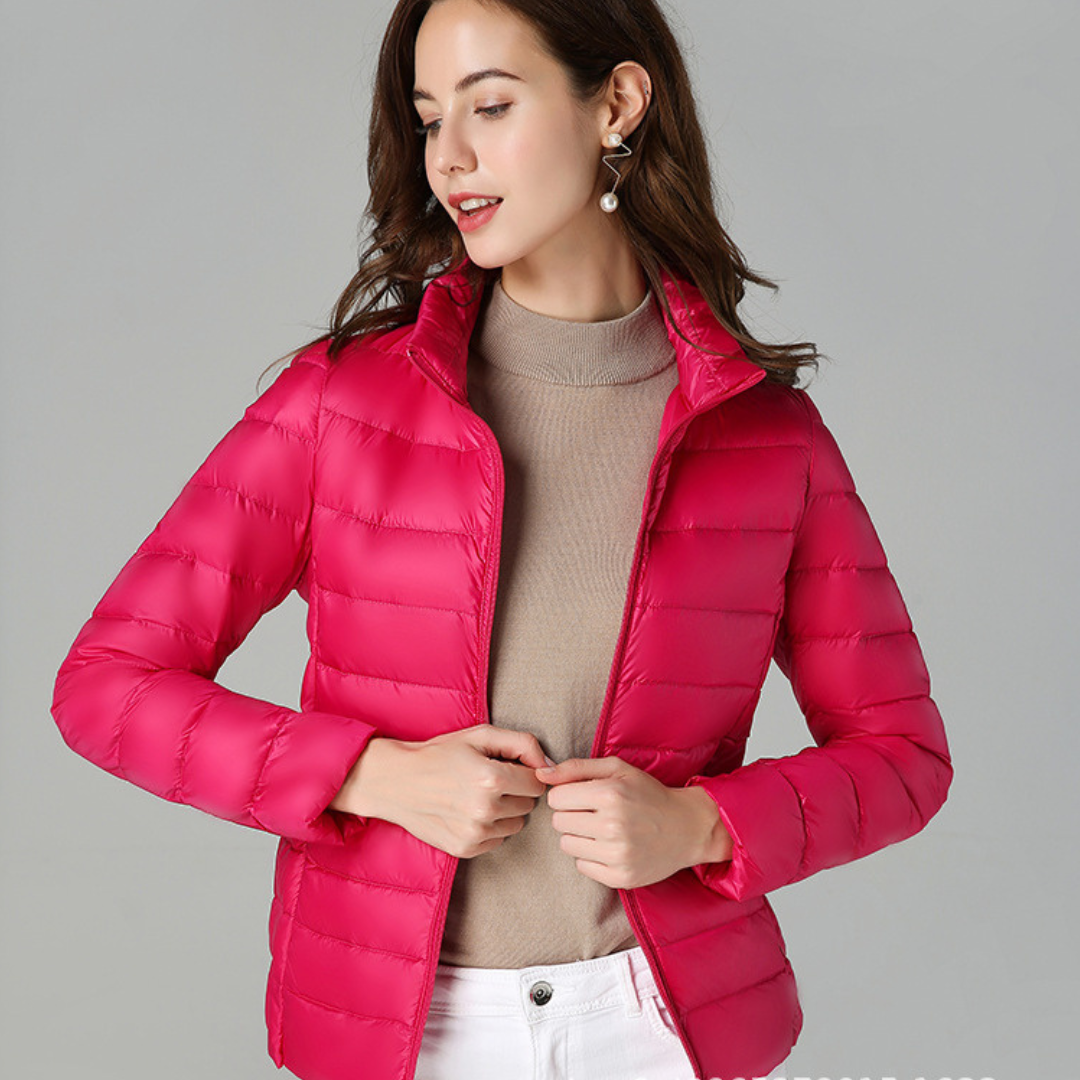 Lucia | Ultra-Light Packable Down Puffer Jacket