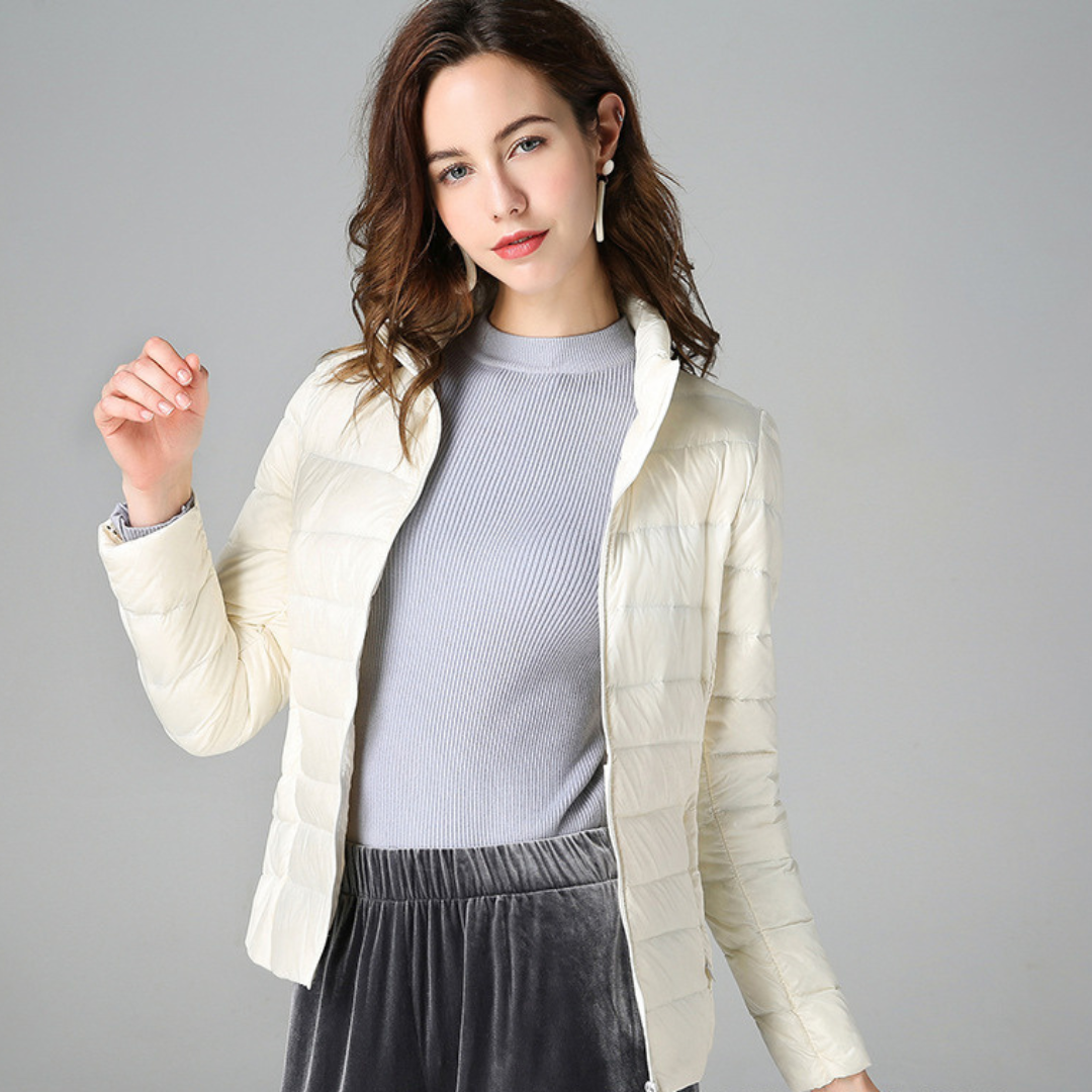 Lucia | Ultra-Light Packable Down Puffer Jacket