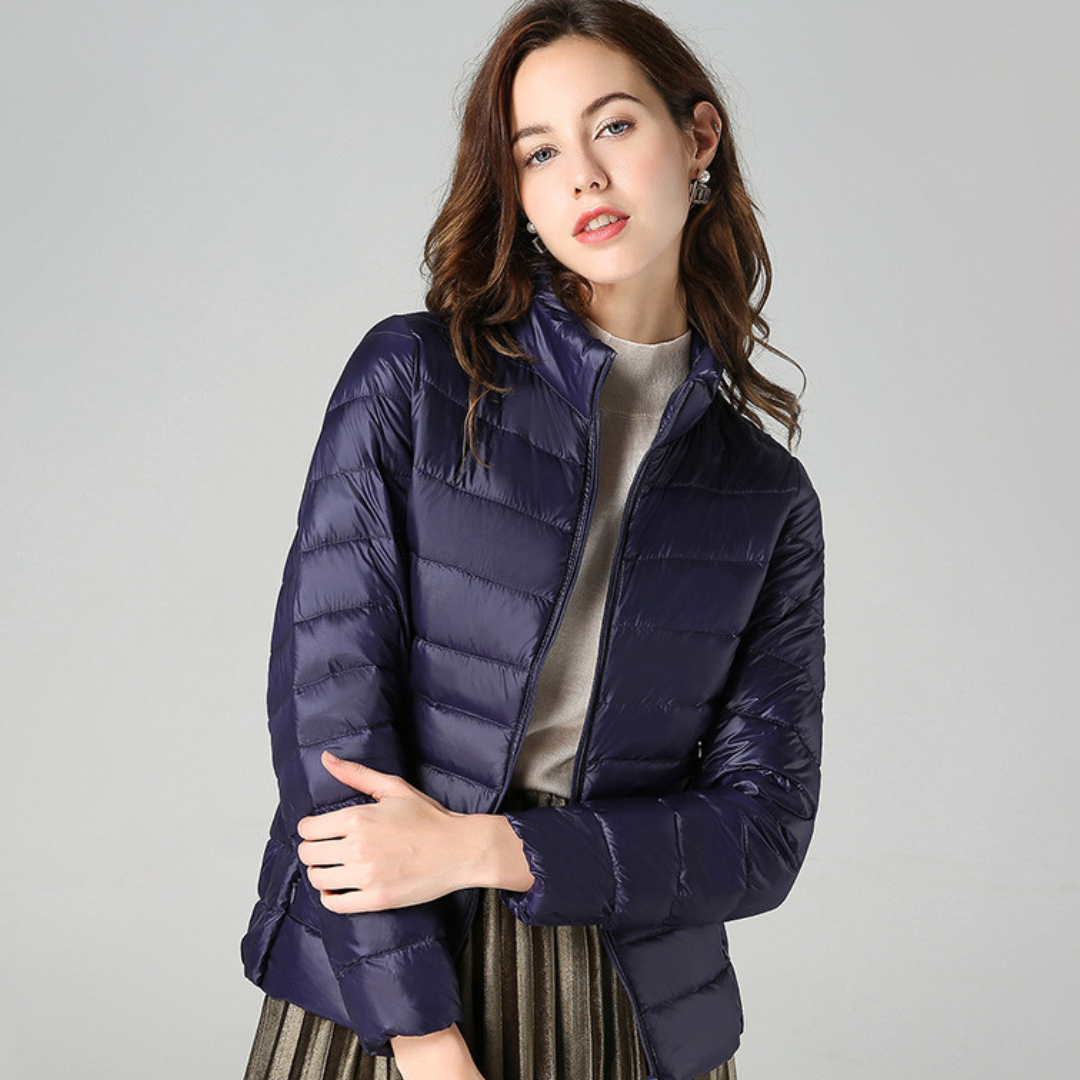 Lucia | Ultra-Light Packable Down Puffer Jacket
