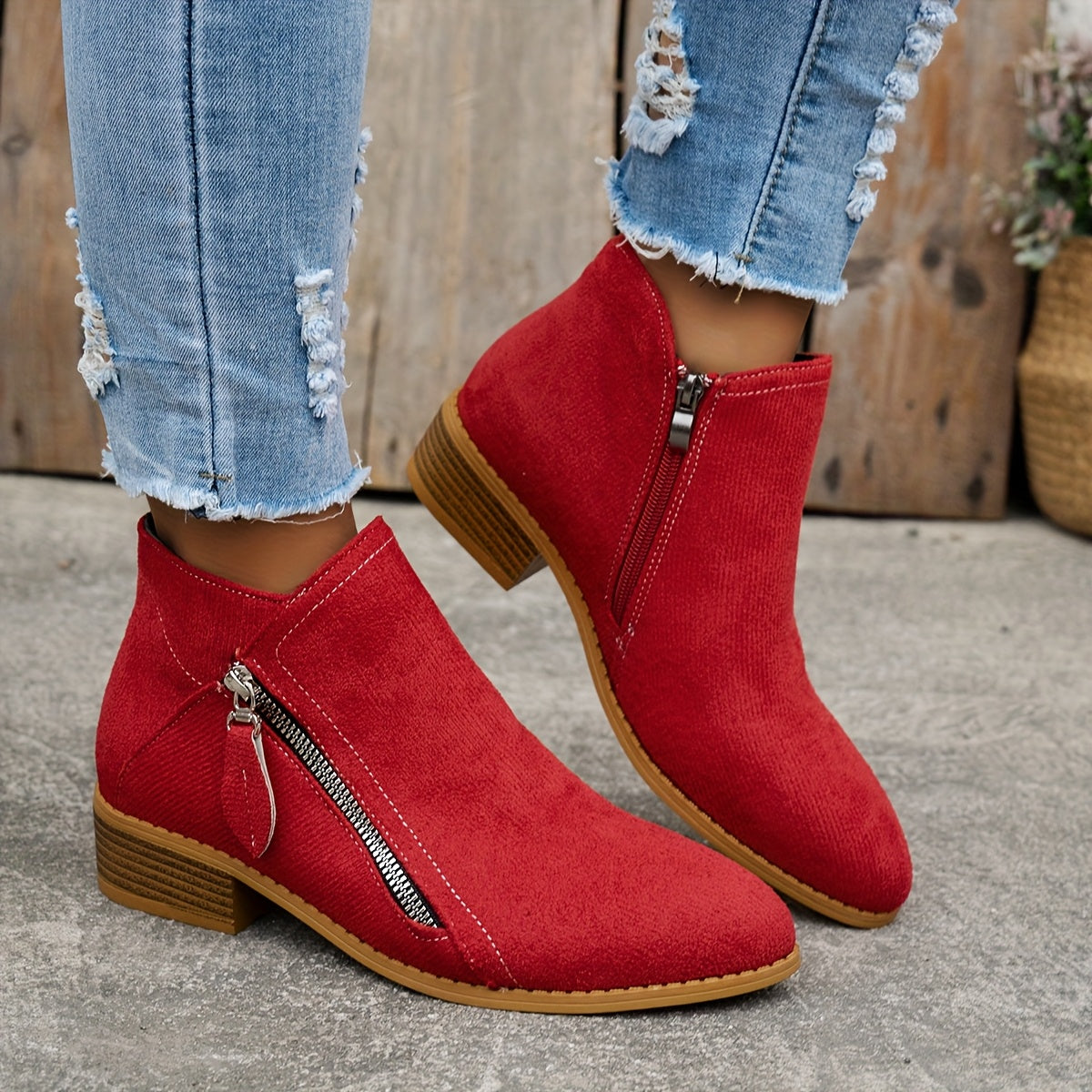 JOANNA | ELEGANT ZIP-UP SHOES FOR WOMEN