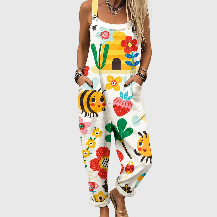 Daisy | Garden Print Jumpsuit