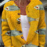 Anouk | Vintage Knit Cardigan Sweater