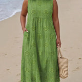 Wilhelmina | Women's Sleeveless Midi Dress