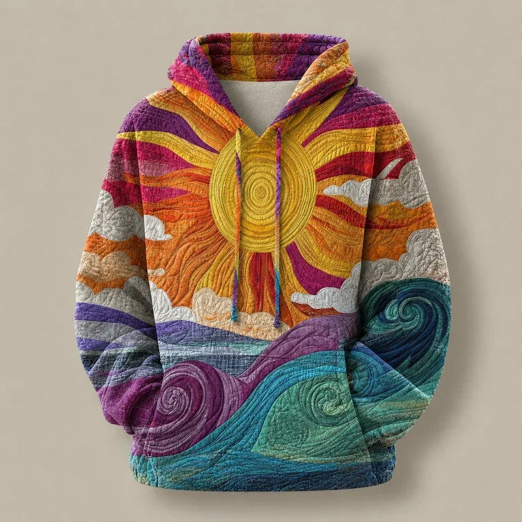 Auralei | Sunburst Y2K Hoodie