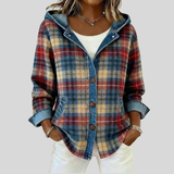 Hildred | Hooded Plaid Shacket