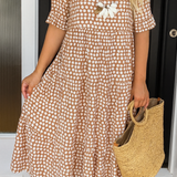 Sienna™ | Short-Sleeve Midi Dress