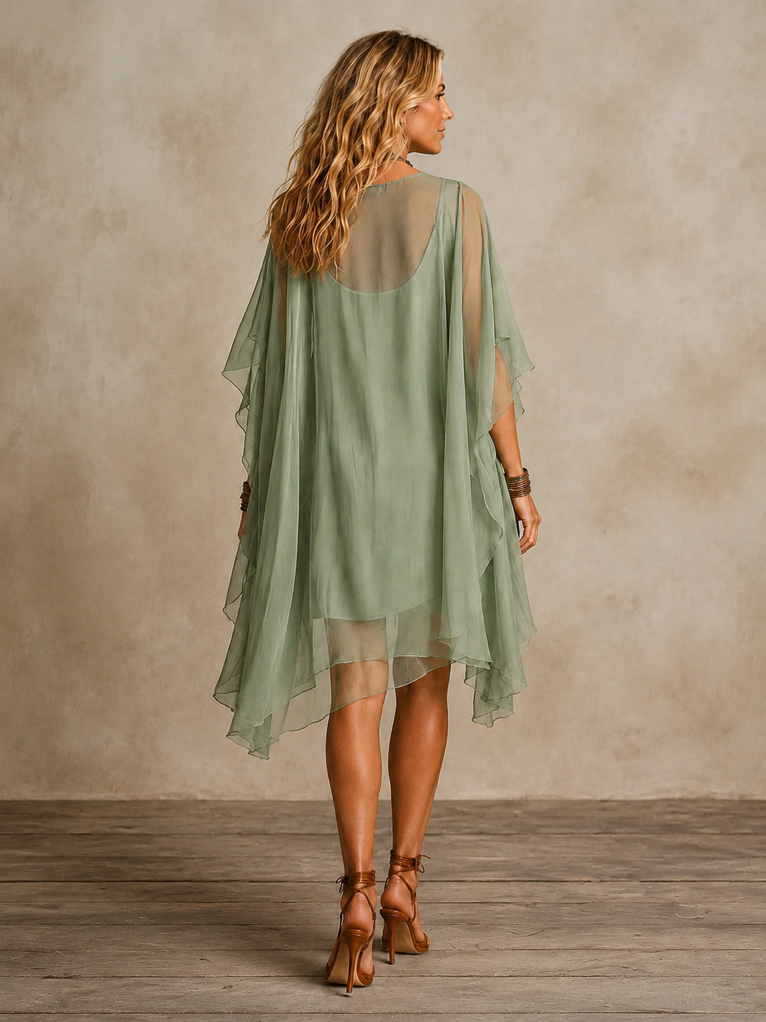 Ella | Tiered Boho Mini Dress