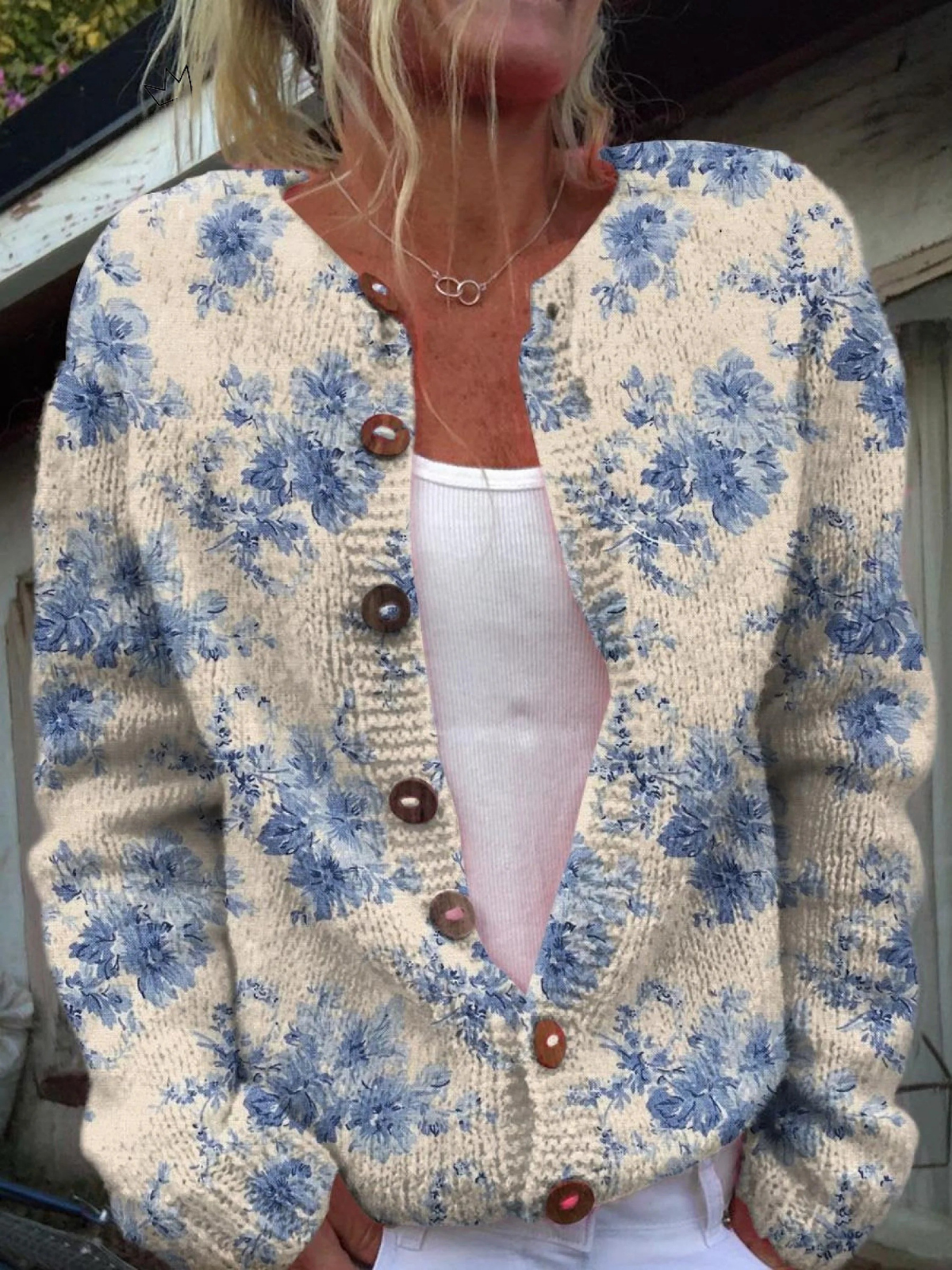 DAYSIE | VINTAGE KNIT CARDIGAN FOR WOMEN