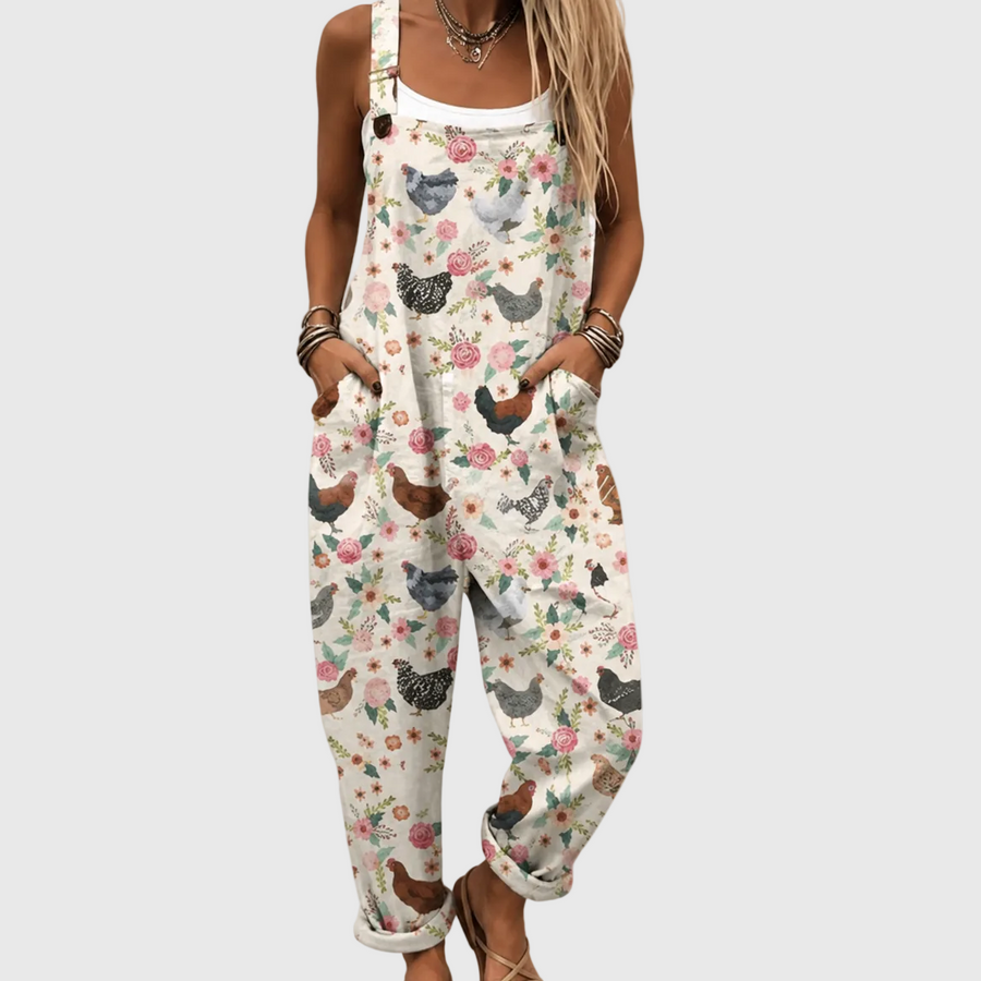 Della | Vintage Farmhouse Jumpsuit