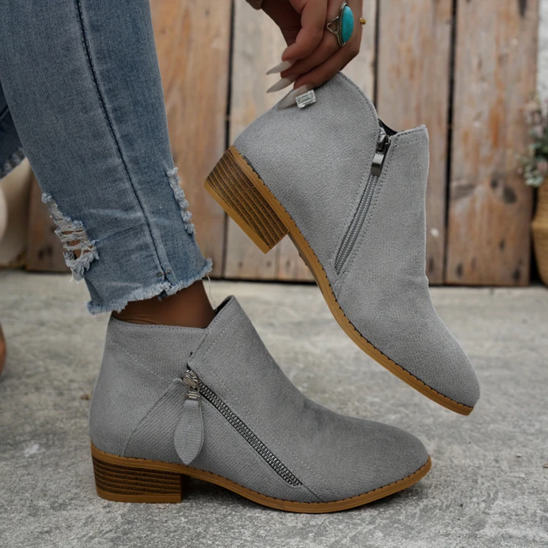 JOANNA | ELEGANT ZIP-UP SHOES FOR WOMEN