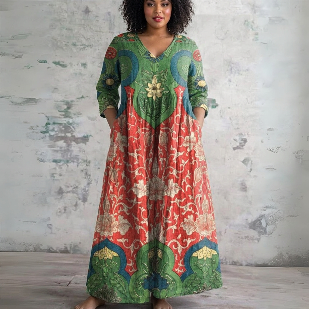 Rosanna | Vintage Floral Maxi Dress