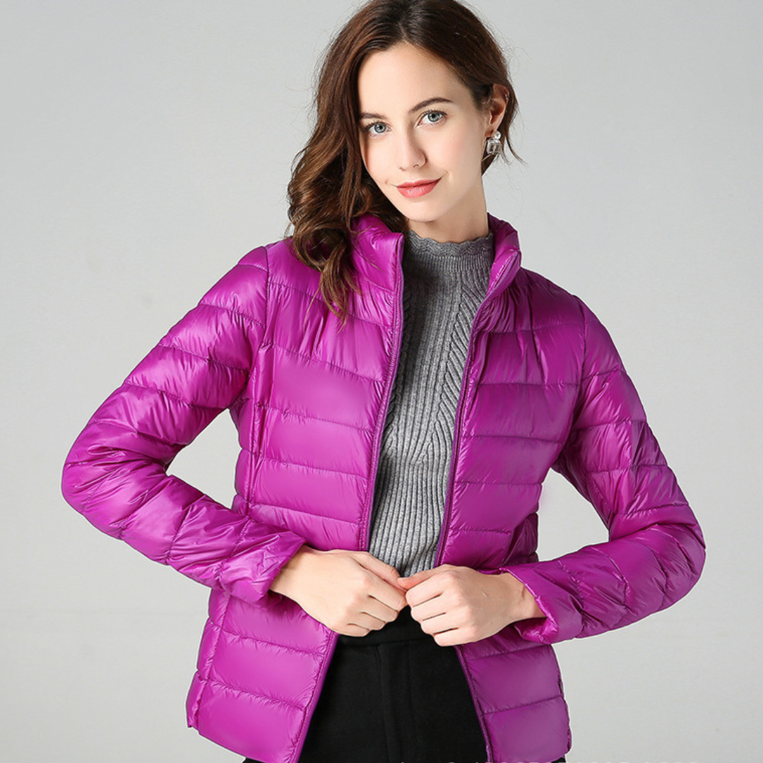 Lucia | Ultra-Light Packable Down Puffer Jacket