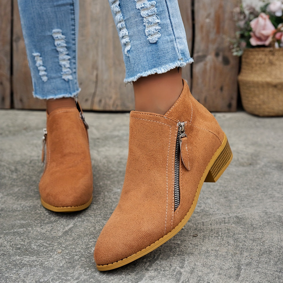 JOANNA | ELEGANT ZIP-UP SHOES FOR WOMEN