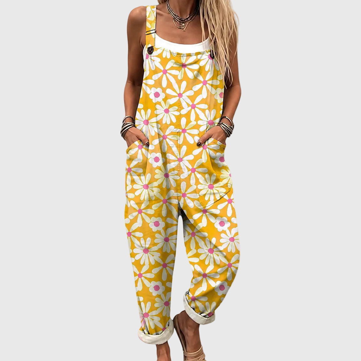 Margherita | Floral Print Jumpsuit