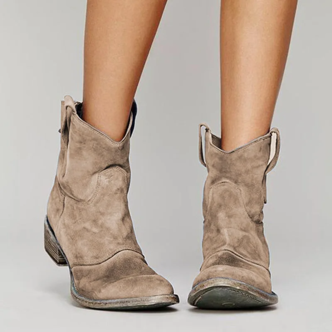 Sierra™ | Western Ankle Boots