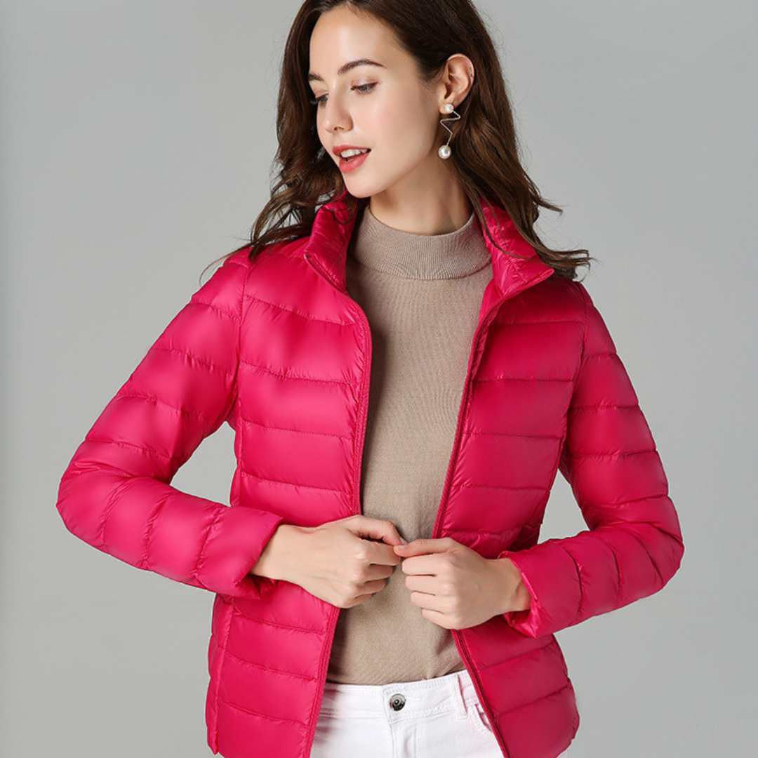 Lucia | Ultra-Light Packable Down Puffer Jacket