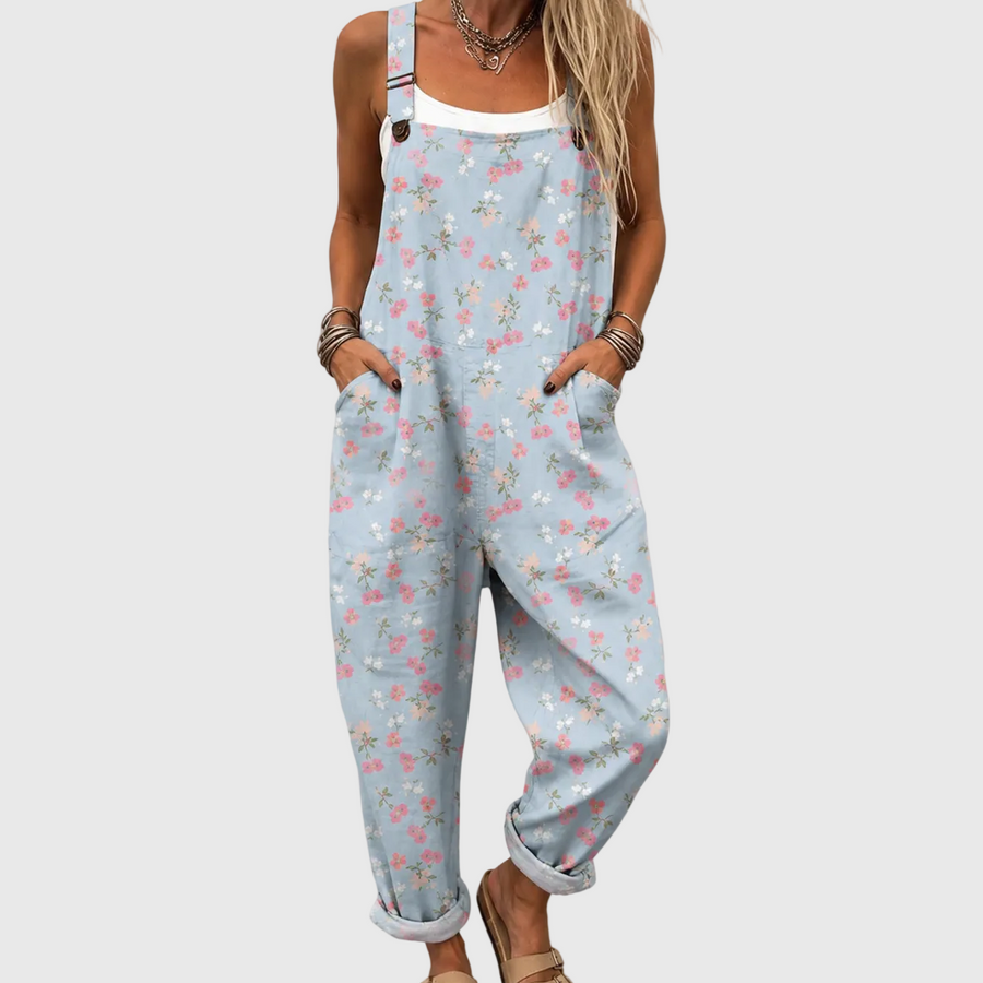 Bethany | Floral Print Jumpsuit