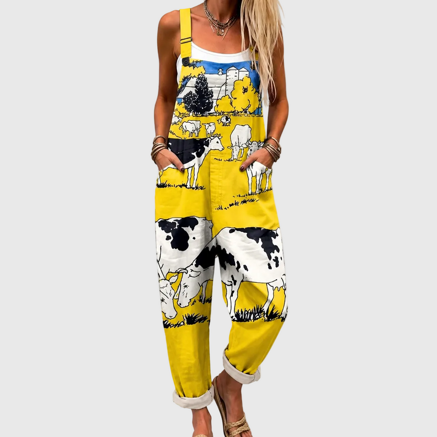 Daisy | Country Print Jumpsuit