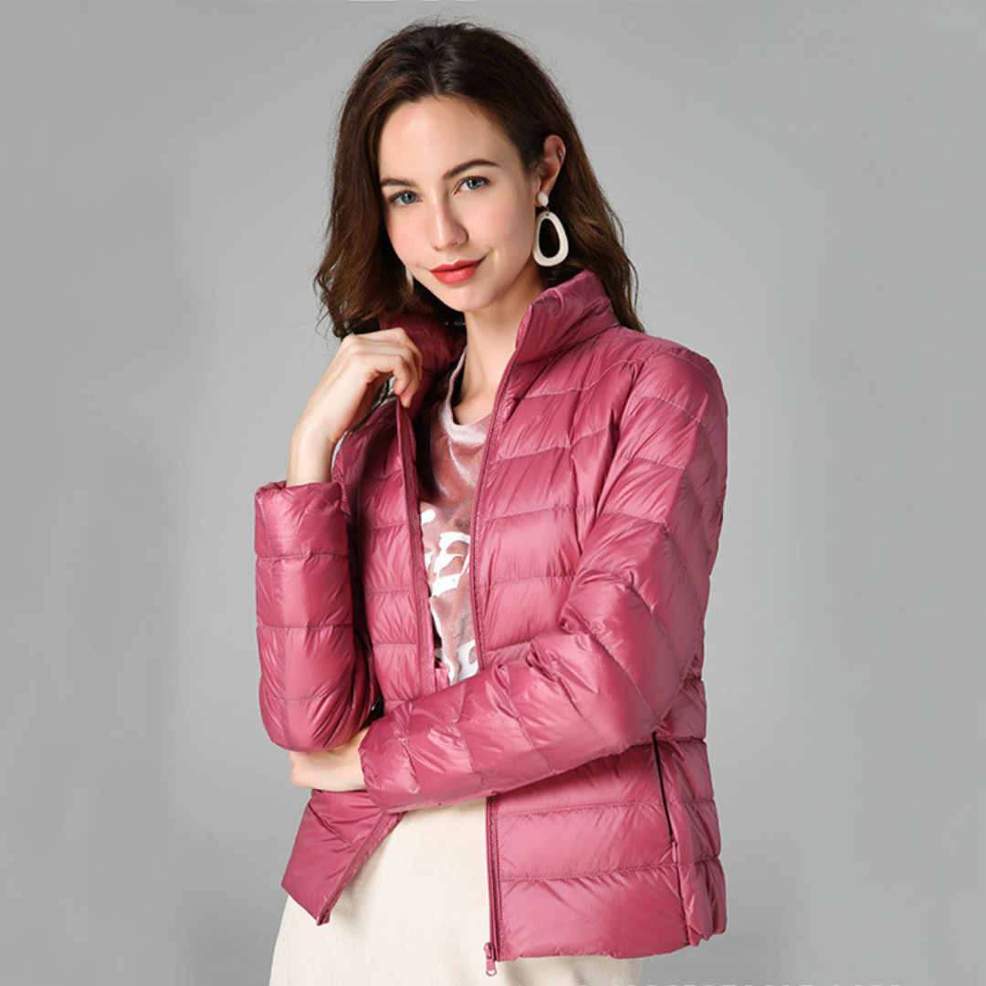 Lucia | Ultra-Light Packable Down Puffer Jacket
