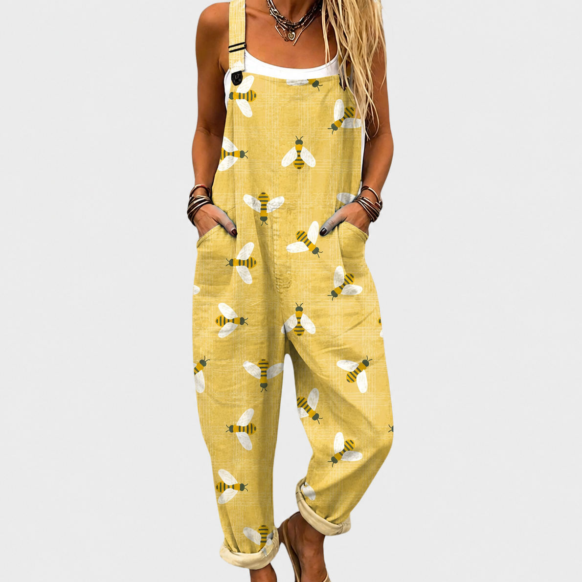 Celeste | Printed Wide-Leg Jumpsuit