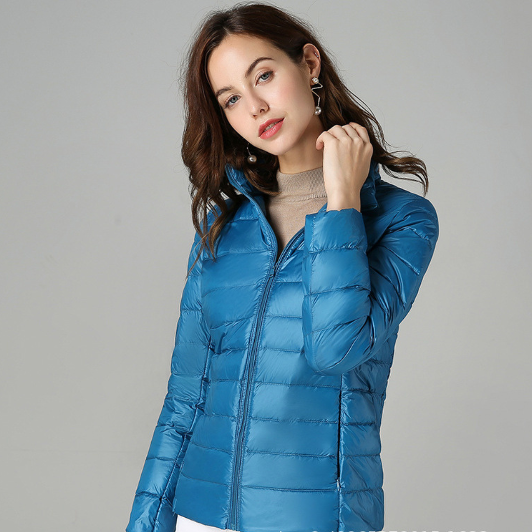 Lucia | Ultra-Light Packable Down Puffer Jacket