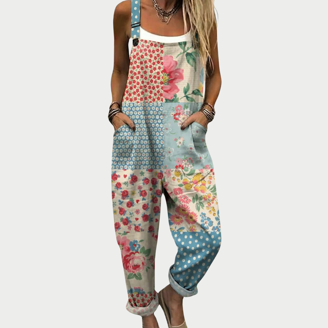 Vivian | Printed Wide-Leg Jumpsuit