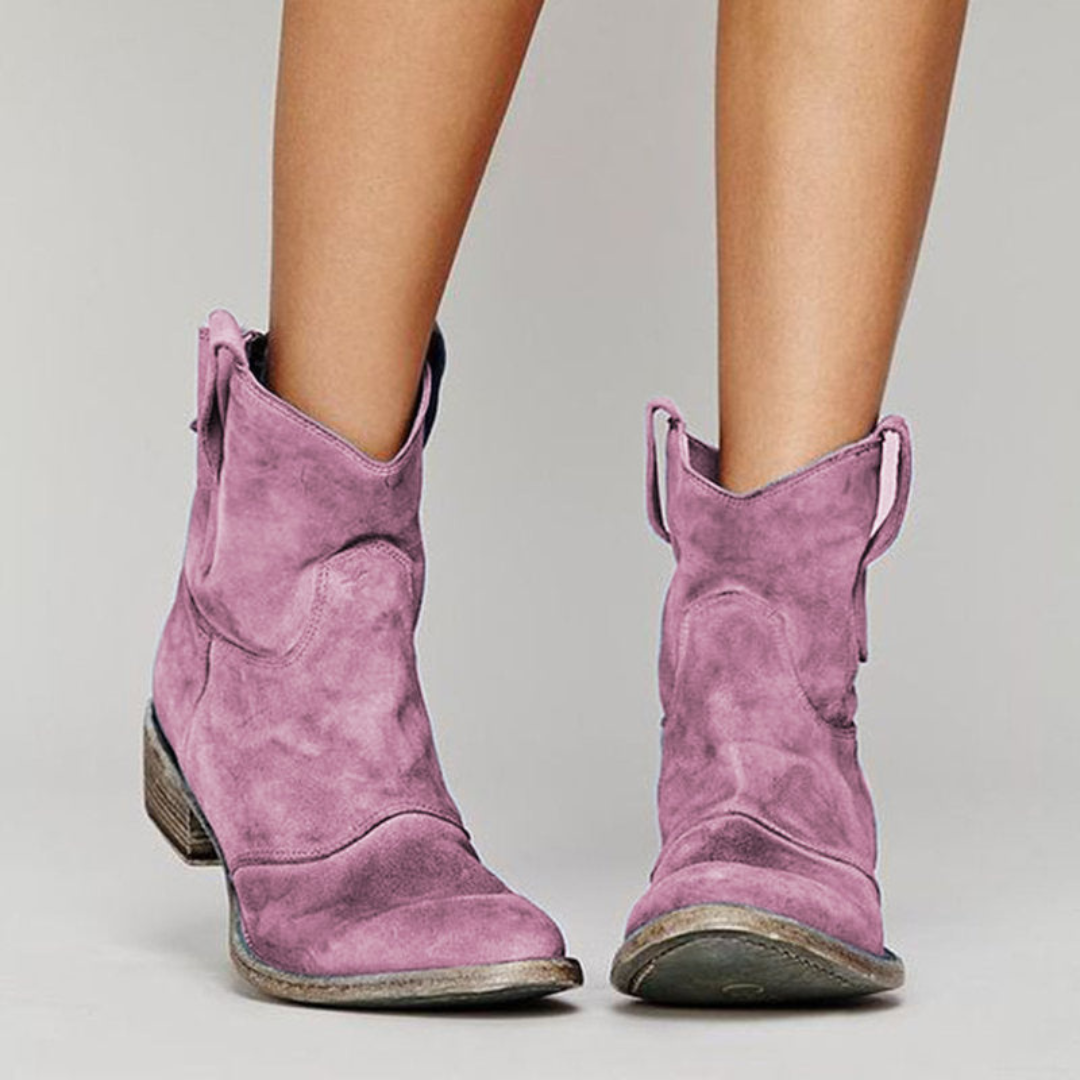 Sierra™ | Western Ankle Boots