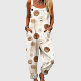 Bonnie | Smiley Print Jumpsuit