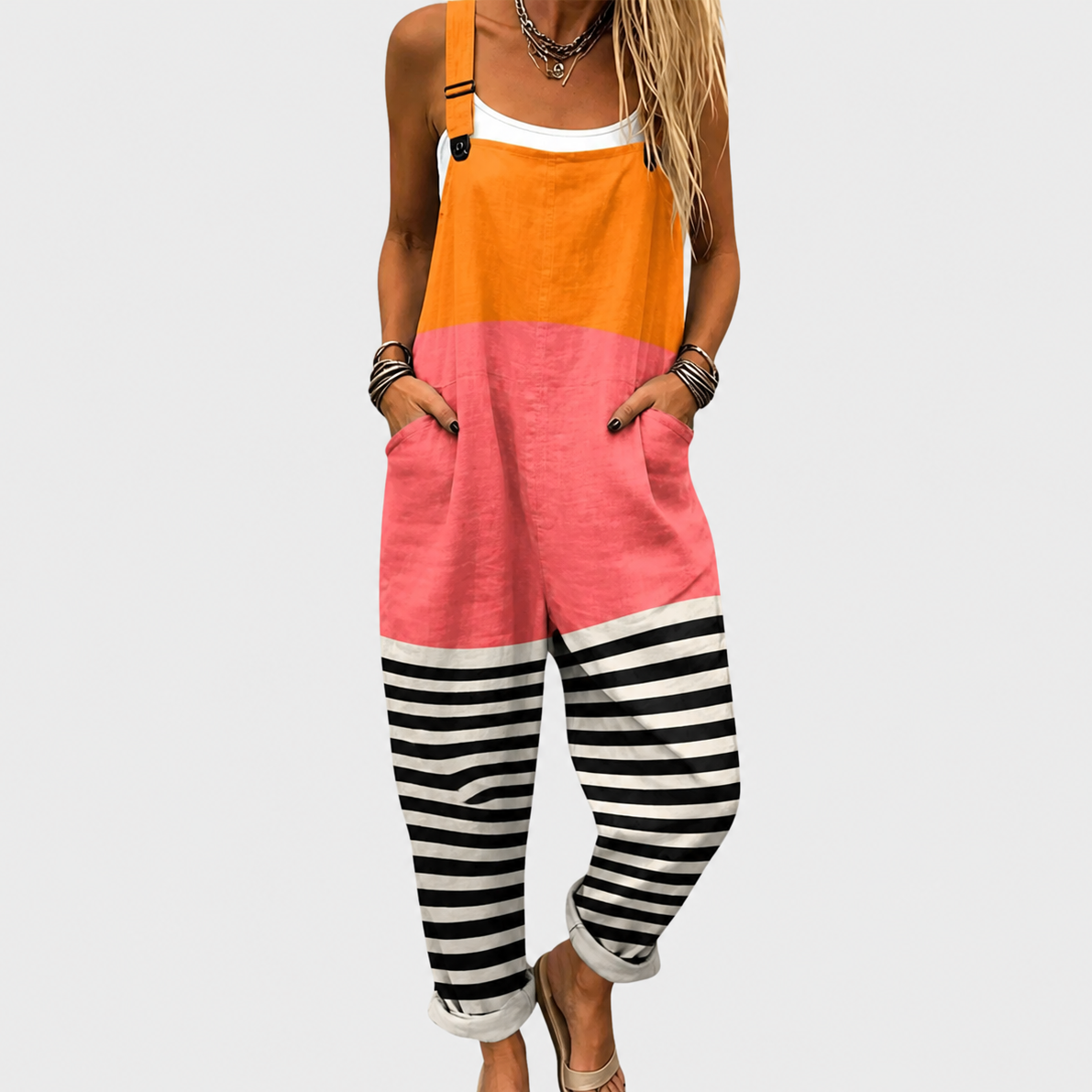 Nadia | Printed Wide-Leg Jumpsuit