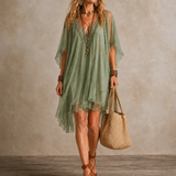 Ella | Tiered Boho Mini Dress