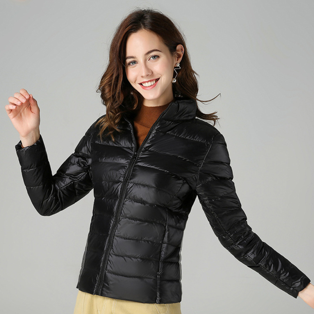 Lucia | Ultra-Light Packable Down Puffer Jacket