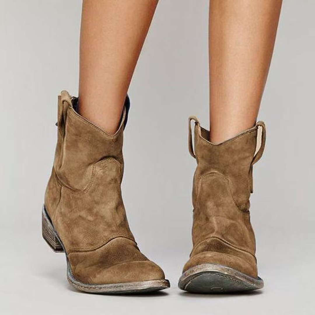 Sierra™ | Western Ankle Boots