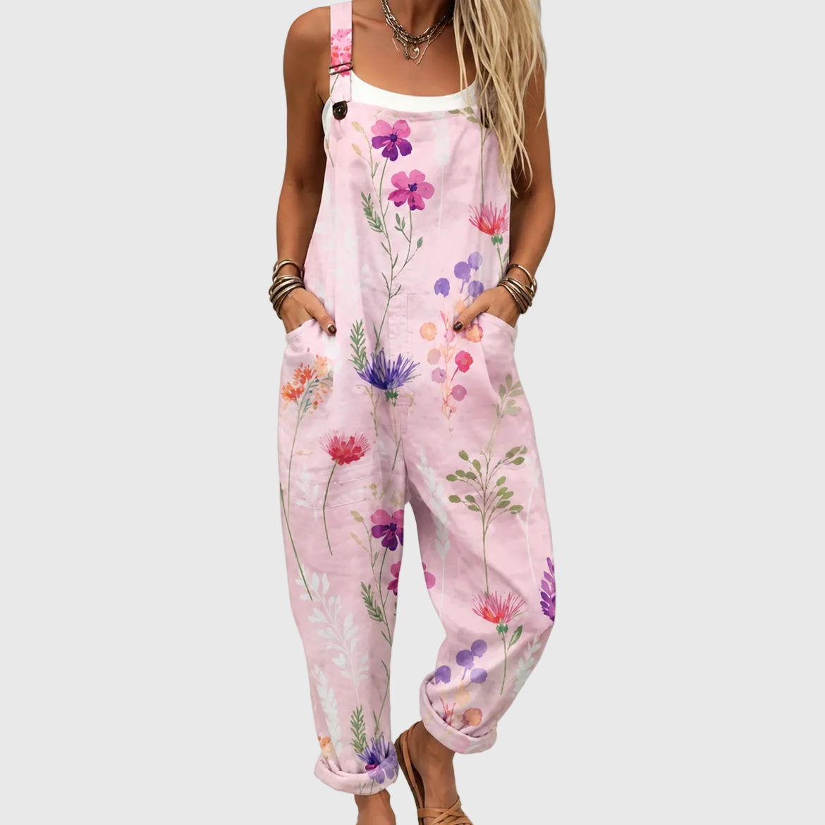 Rosalie | Floral Print Jumpsuit