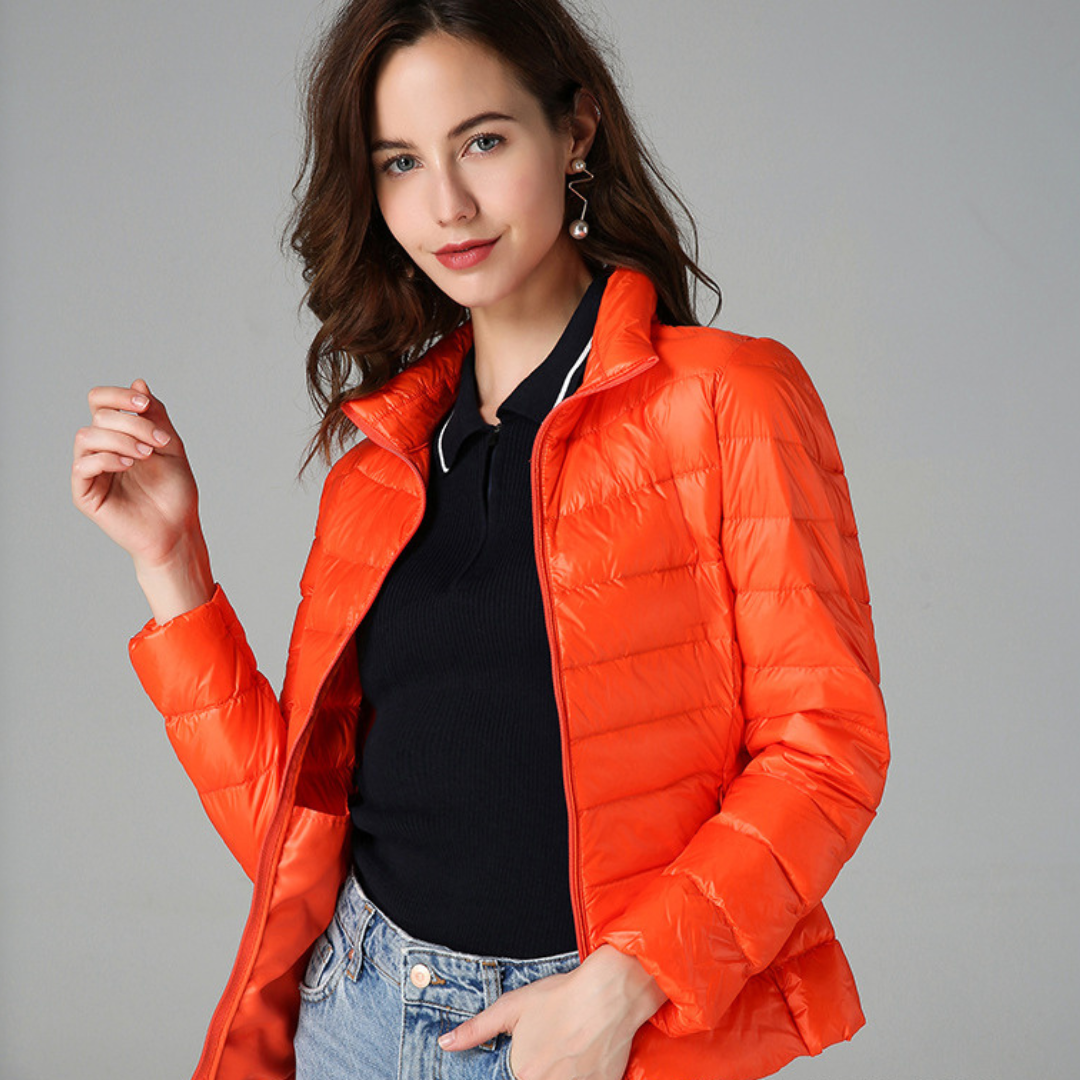 Lucia | Ultra-Light Packable Down Puffer Jacket
