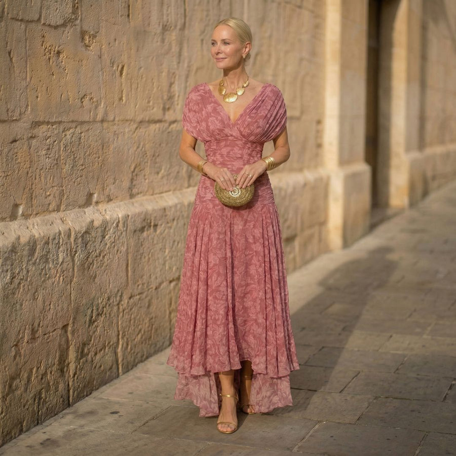 AMELIA | FLOWING MIDI DRESS FOR WOMEN