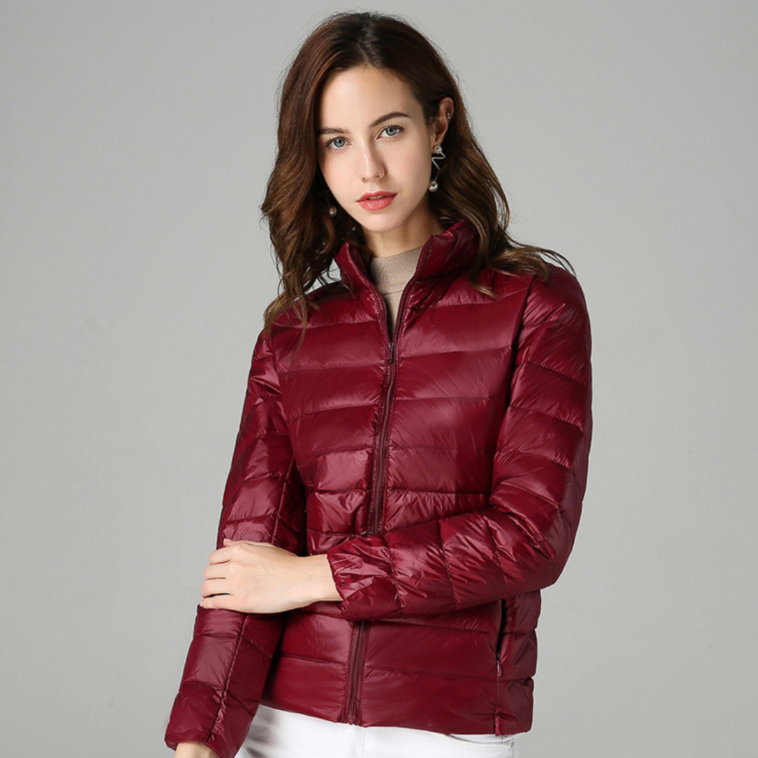 Lucia | Ultra-Light Packable Down Puffer Jacket