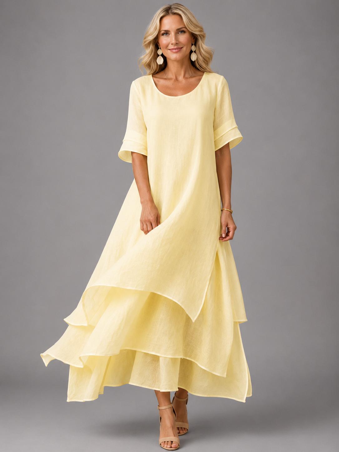 LIORA | FLOWING MAXI DRESS FOR WOMEN