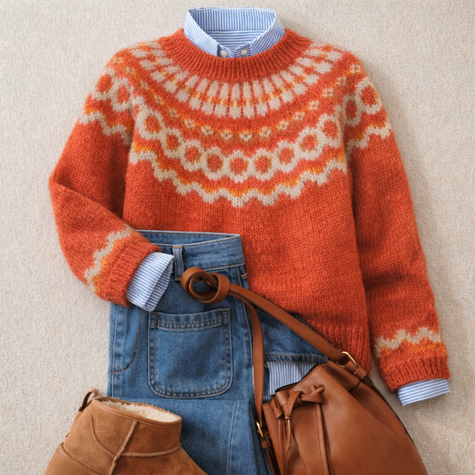 Santi | Heritage Nordic Knit Sweater