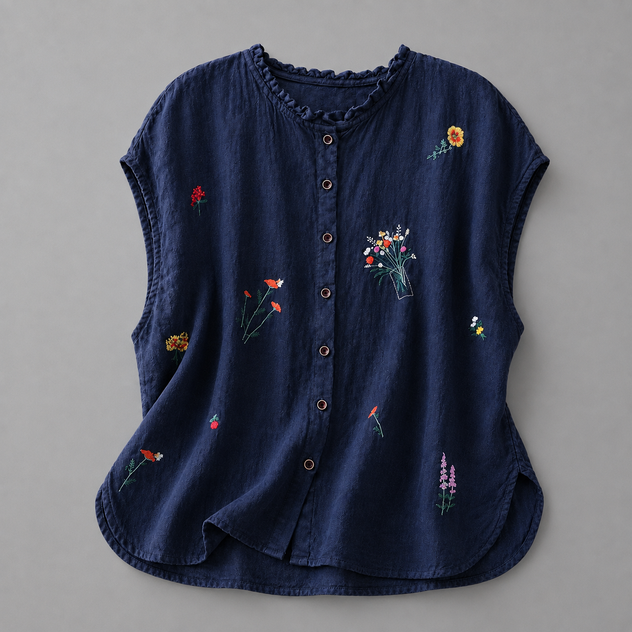 JASMINE | COTTON LINEN BLOUSE FOR WOMEN