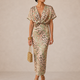 Copper Midi Dress | Women's Summer Dress