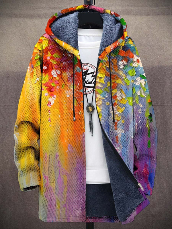 Zinnia | Bohemian Art Print Coat