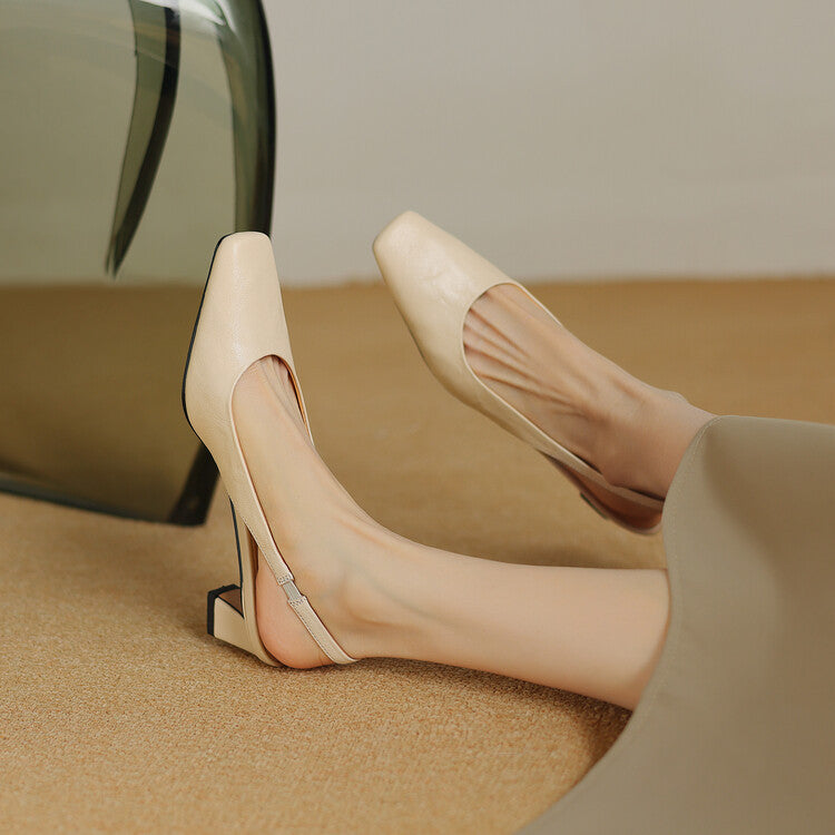 Ersa | Genuine Leather Slingback Sandals