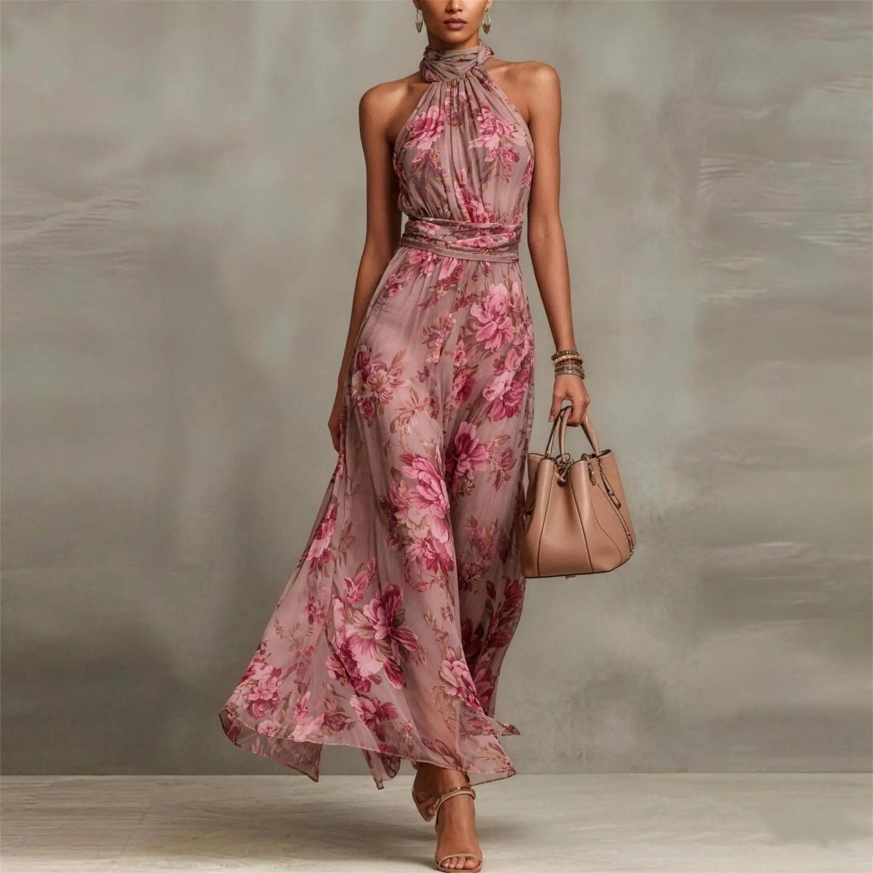 Heather™ | Floral Maxi Dress