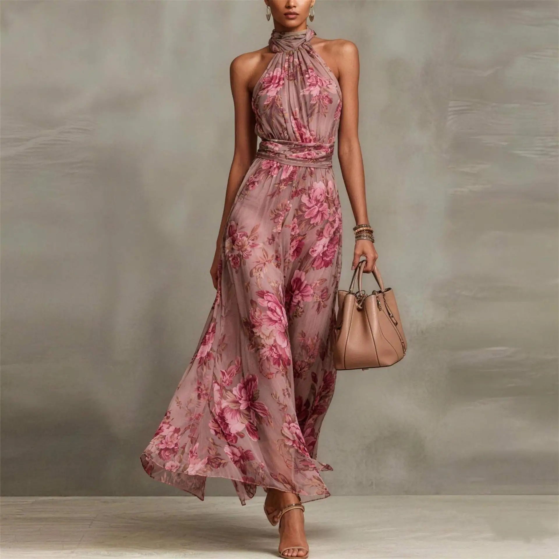 Heather™ | Floral Maxi Dress
