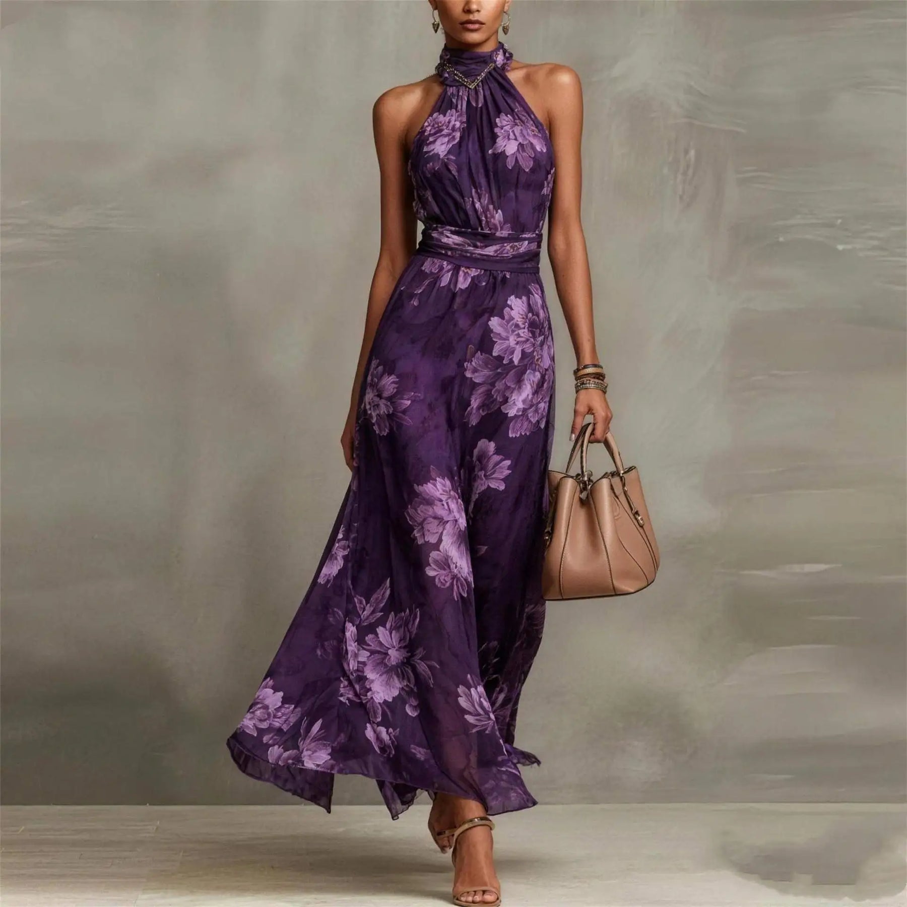 Heather™ | Floral Maxi Dress