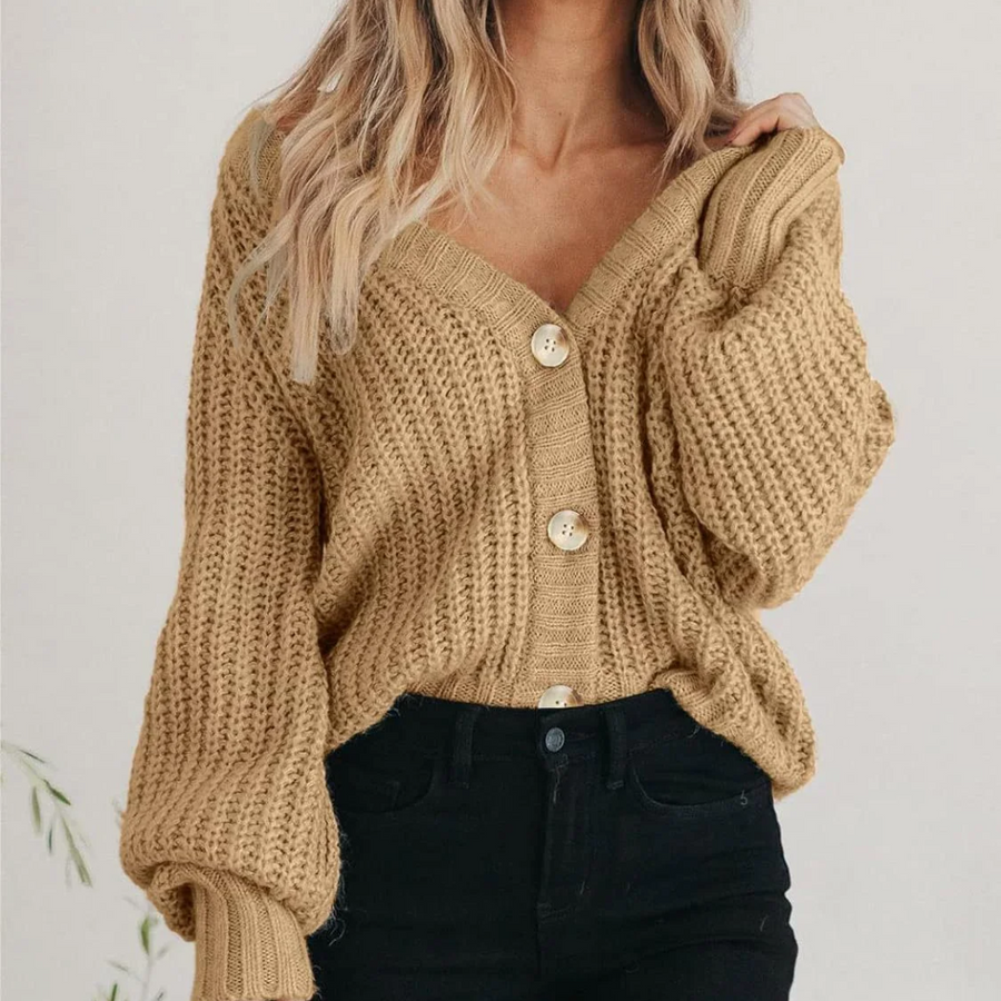 Savannah™ | Oversized Cropped Cardigan