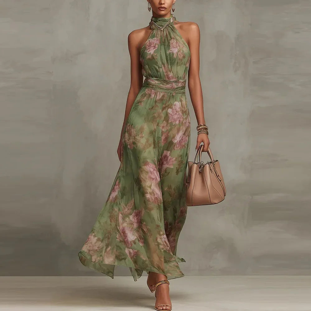 Heather™ | Floral Maxi Dress