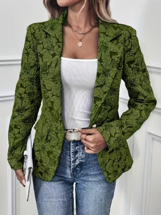 Paisley Jacquard | Women's Fitted Blazer