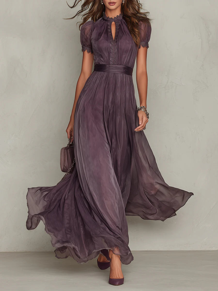 Flavia | Chiffon Maxi Dress